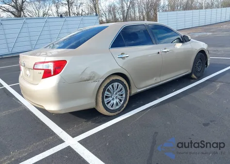 2012 Toyota Camry Le from USA, damaged, VIN 4T1BF1FK9CU039362